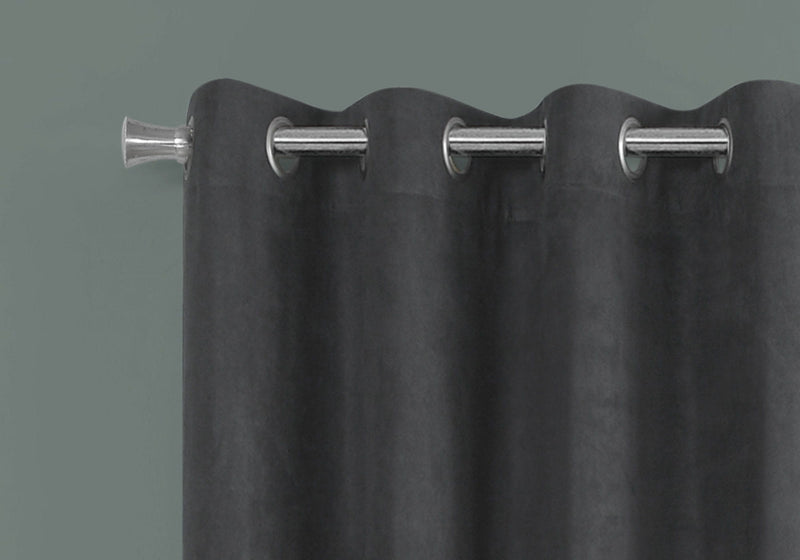 2 Pieces Set, Curtain Panel, Room Darkening, Grommet - R&R Furniture Gallery (Fountain Valley, CA)