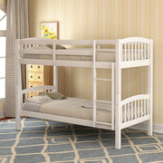 Solid Construction Bunk Bed With Ladder - R&R Furniture Gallery (Fountain Valley, CA)