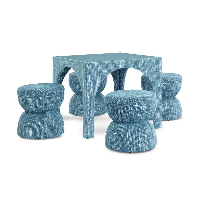 Tomlin - Game Table And Ottoman Set - R&R Furniture Gallery (Fountain Valley, CA)
