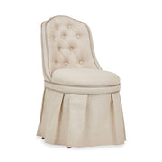 Villa Cherie - Tufted Vanity Chair - Frosted Pearl - R&R Furniture Gallery (Fountain Valley, CA)