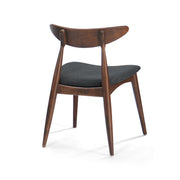 Retro Dining Chairs With Ergonomic Back (Set of 2) - R&R Furniture Gallery (Fountain Valley, CA)