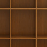 Simpli-Home Acadian handcrafted cube storage organizer with multiple compartments for stylish organization.