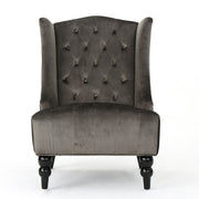 Toddman - Hi - Back Club Chair With Elegant Design - R&R Furniture Gallery (Fountain Valley, CA)