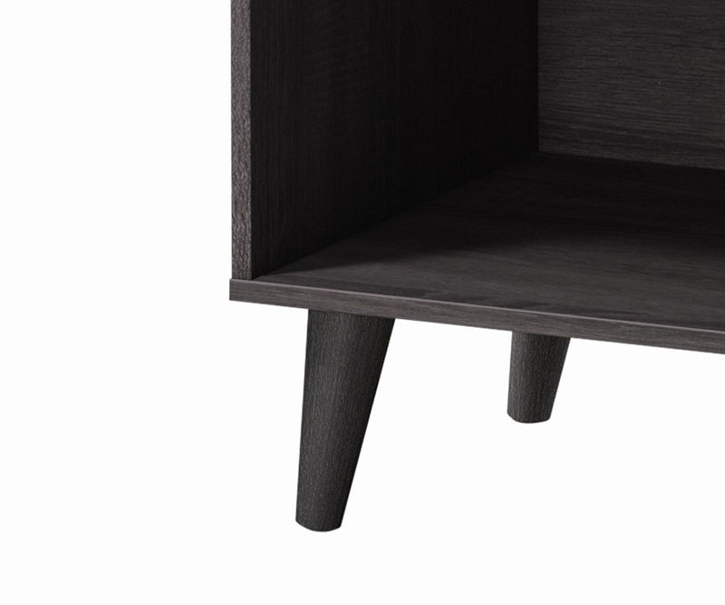 Amidon - TV Stand, With 2 Storage Shelves And 1 Cabinet - R&R Furniture Gallery (Fountain Valley, CA)