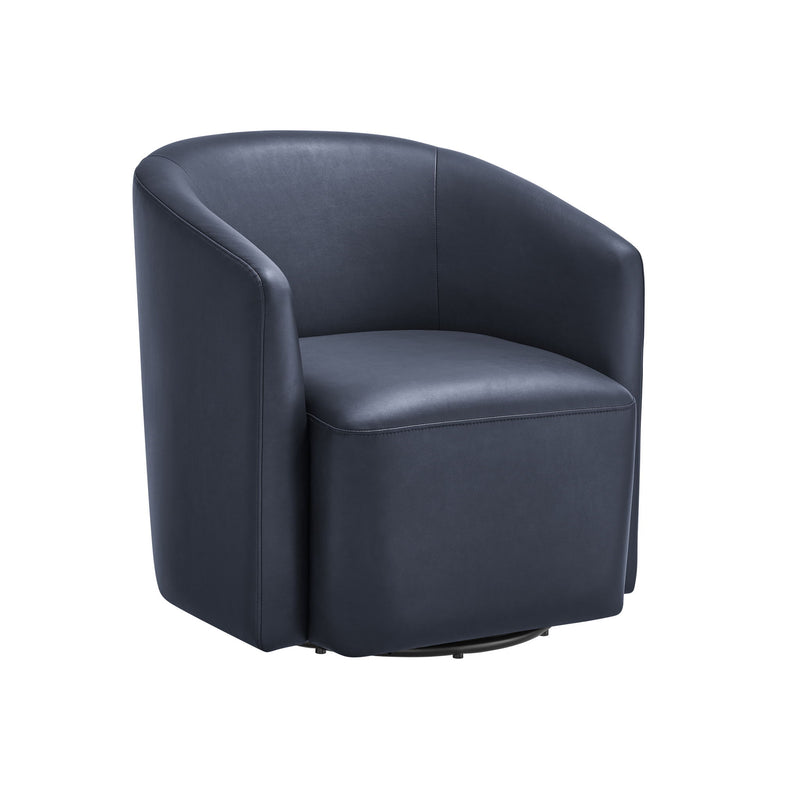 Ardena - Modern Swivel Barrel Chair - R&R Furniture Gallery (Fountain Valley, CA)