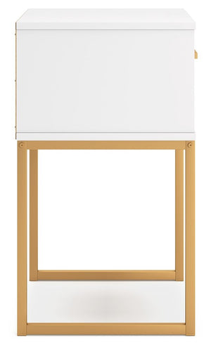Socalle - One Drawer Night Stand - R&R Furniture Gallery (Fountain Valley, CA)