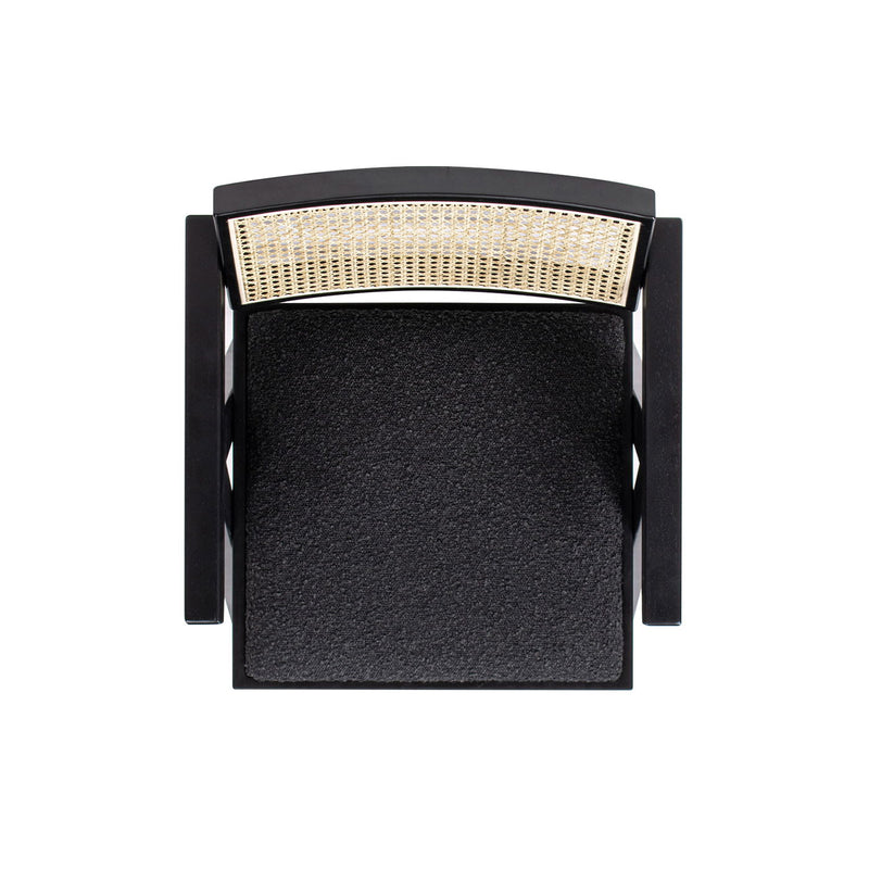 Milan - Modern Webbing Back Stool With Arms (Set of 3) - R&R Furniture Gallery (Fountain Valley, CA)