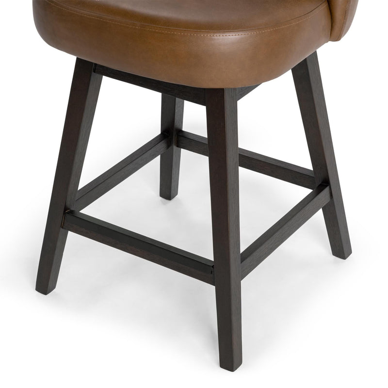 Della - Swivel Counter Stool - R&R Furniture Gallery (Fountain Valley, CA)