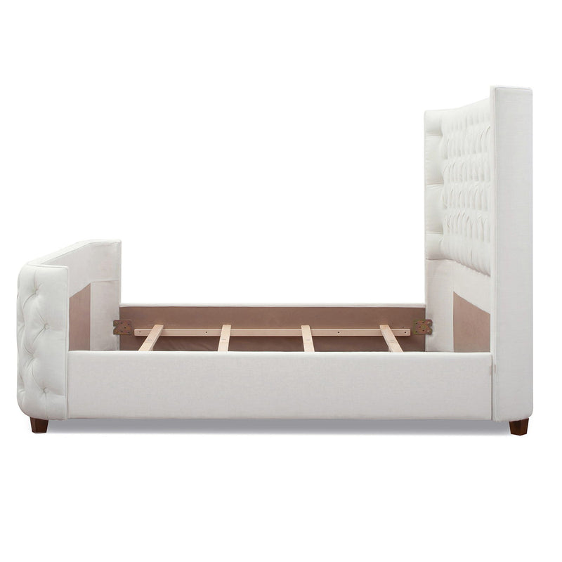 Brooklyn - Tufted Panel Bed Headboard And Footboard Set - R&R Furniture Gallery (Fountain Valley, CA)