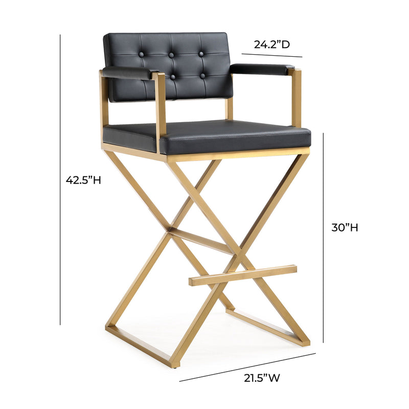 Director - Steel Barstool - R&R Furniture Gallery (Fountain Valley, CA)