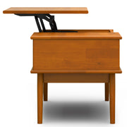 Draper - Lift Top Coffee Table - Teak - R&R Furniture Gallery (Fountain Valley, CA)