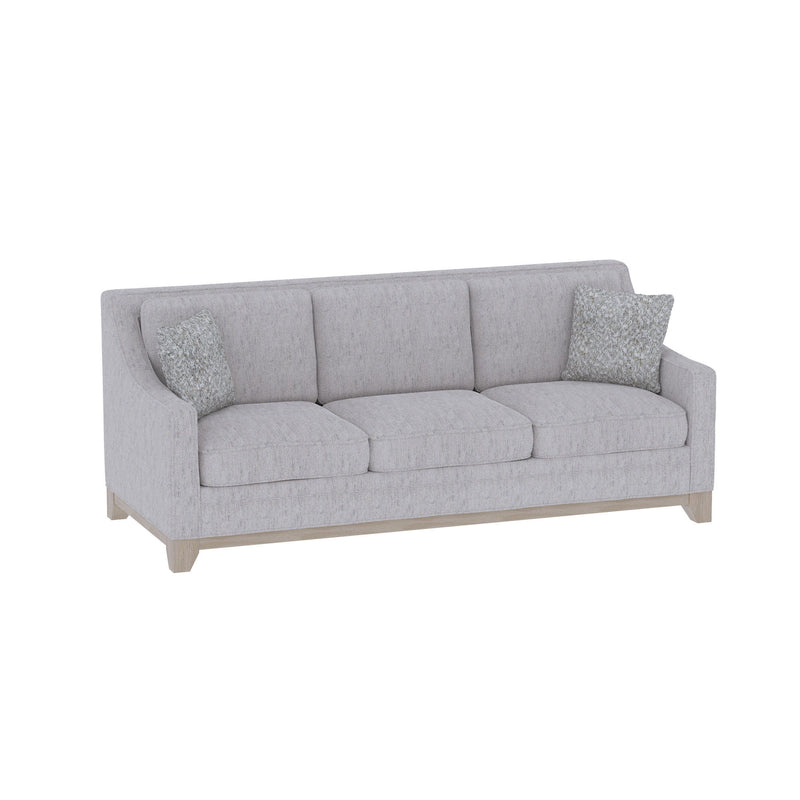 Sofa With Casual Accent - Gray - R&R Furniture Gallery (Fountain Valley, CA)
