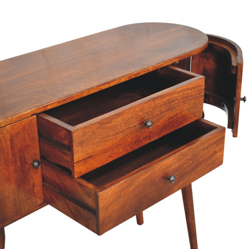 Grove Console Table - Brown - R&R Furniture Gallery (Fountain Valley, CA)