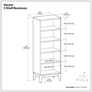 Harper - Handcrafted Bookcase With Storage - R&R Furniture Gallery (Fountain Valley, CA)