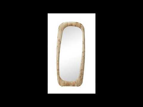 Dara - Floor Mirror - Black - R&R Furniture Gallery (Fountain Valley, CA)
