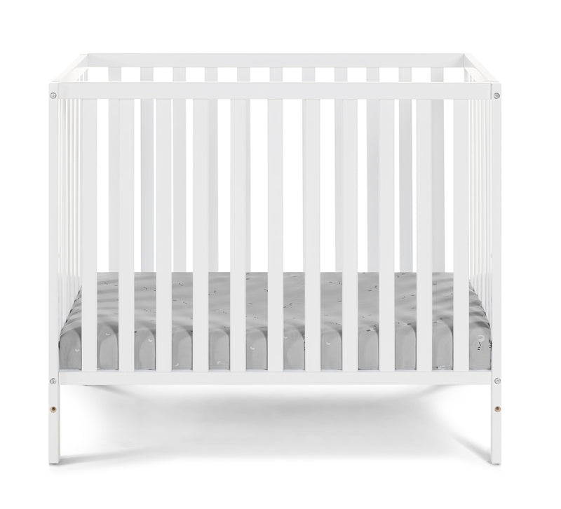 Palmer - 3-in-1 Convertible Mini Crib Baby With Mattress Pad - R&R Furniture Gallery (Fountain Valley, CA)
