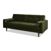 Nicholas - Mid-Century Modern Sofa - Olive Green - R&R Furniture Gallery (Fountain Valley, CA)