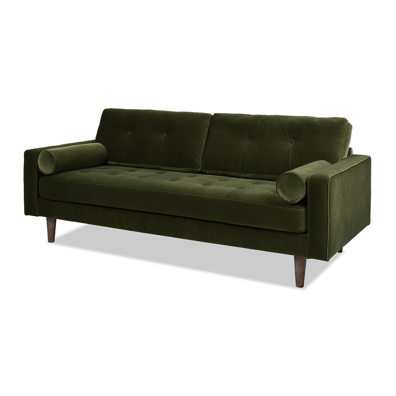 Nicholas - Mid-Century Modern Sofa - Olive Green - R&R Furniture Gallery (Fountain Valley, CA)