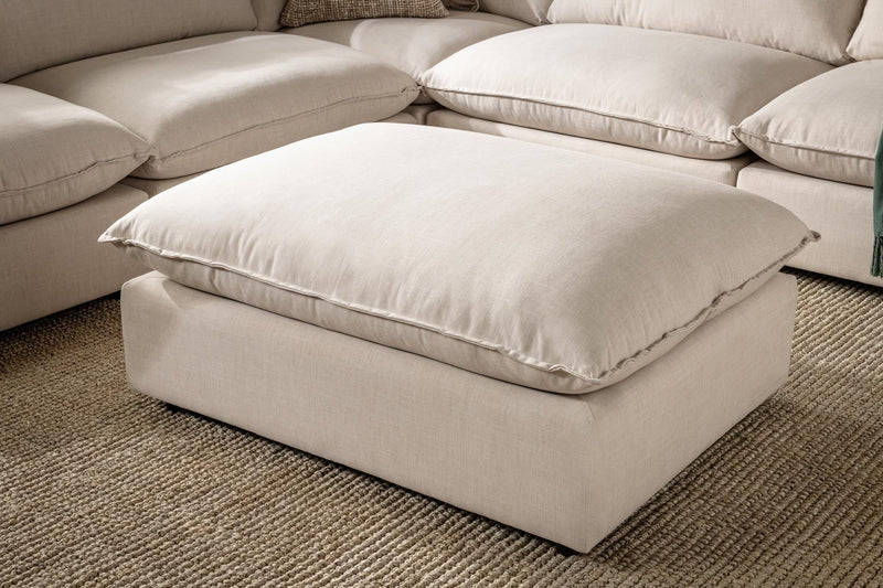 Caplan - 6 Piece Modular Sectional With Ottoman - R&R Furniture Gallery (Fountain Valley, CA)