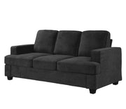 Modern Sofa, Comfortable 3 Seater Couch With Deep Seating, Loose Back Cushions, Wide Arms - R&R Furniture Gallery (Fountain Valley, CA)