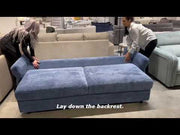 Haran - Sofa With Sleeper - R&R Furniture Gallery (Fountain Valley, CA)