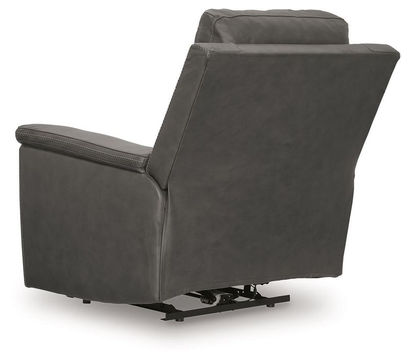 Bleckley - Power Recliner With Adjustable Headrest - R&R Furniture Gallery (Fountain Valley, CA)