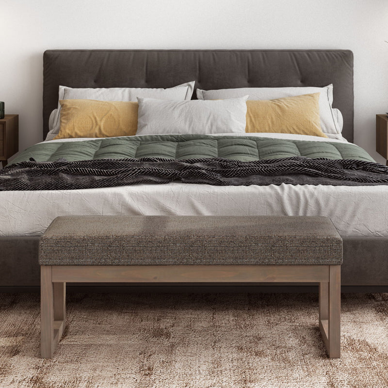 Milltown - Upholstered Ottoman Bench - R&R Furniture Gallery (Fountain Valley, CA)