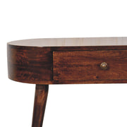 Rounded Wood Table - R&R Furniture Gallery (Fountain Valley, CA)