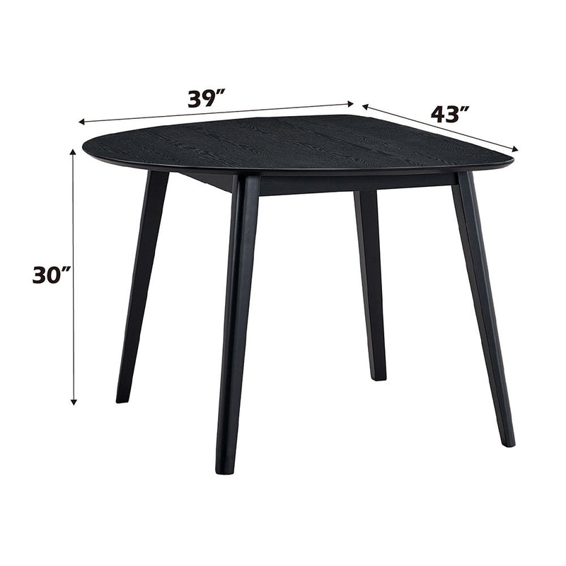Real - Dining Table - Black - R&R Furniture Gallery (Fountain Valley, CA)