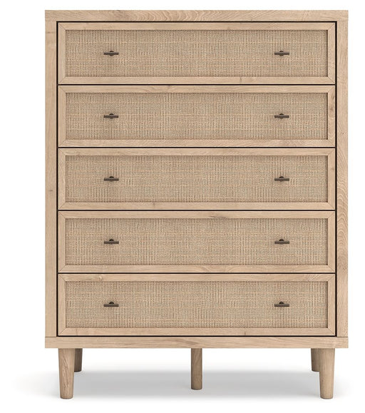 Cielden - Five Drawer Wide Chest - Two-Tone - R&R Furniture Gallery (Fountain Valley, CA)