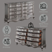 Ariadne - Dresser - Antique Platinum - R&R Furniture Gallery (Fountain Valley, CA)