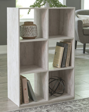 Signature Design by Ashley Paxberry Cube Organizer with multiple open compartments for versatile storage and organization.