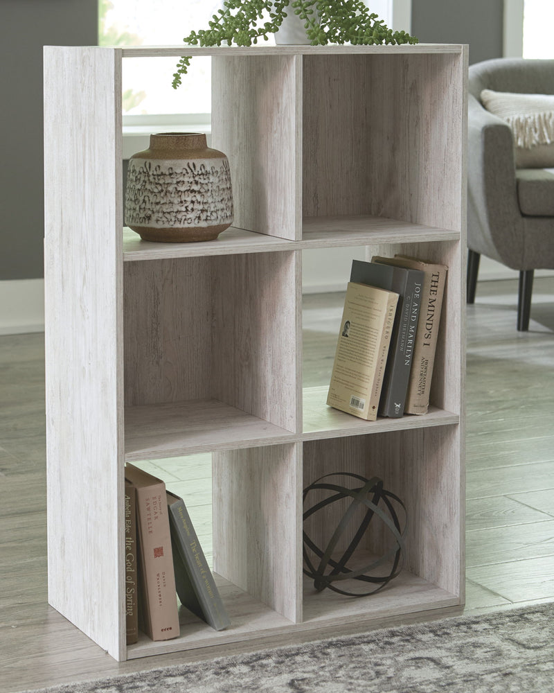 Signature Design by Ashley Paxberry Cube Organizer with multiple open compartments for versatile storage and organization.