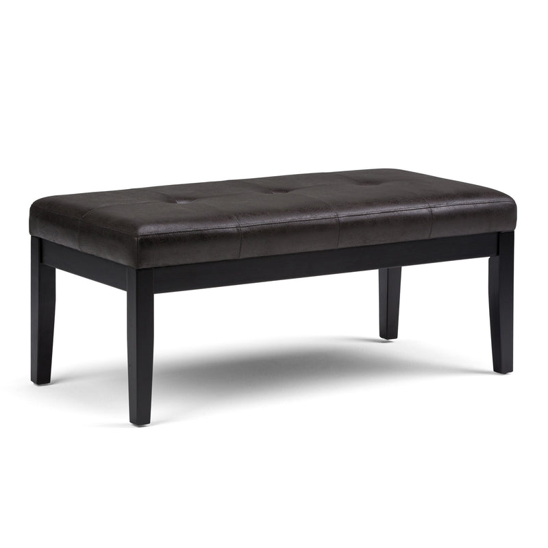 Lacey - Upholstered Tufted Ottoman Bench - R&R Furniture Gallery (Fountain Valley, CA)