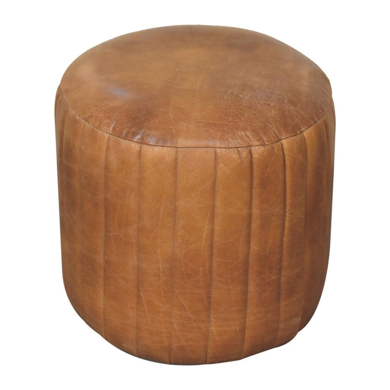 Buffalo - Footstool - Brown - R&R Furniture Gallery (Fountain Valley, CA)