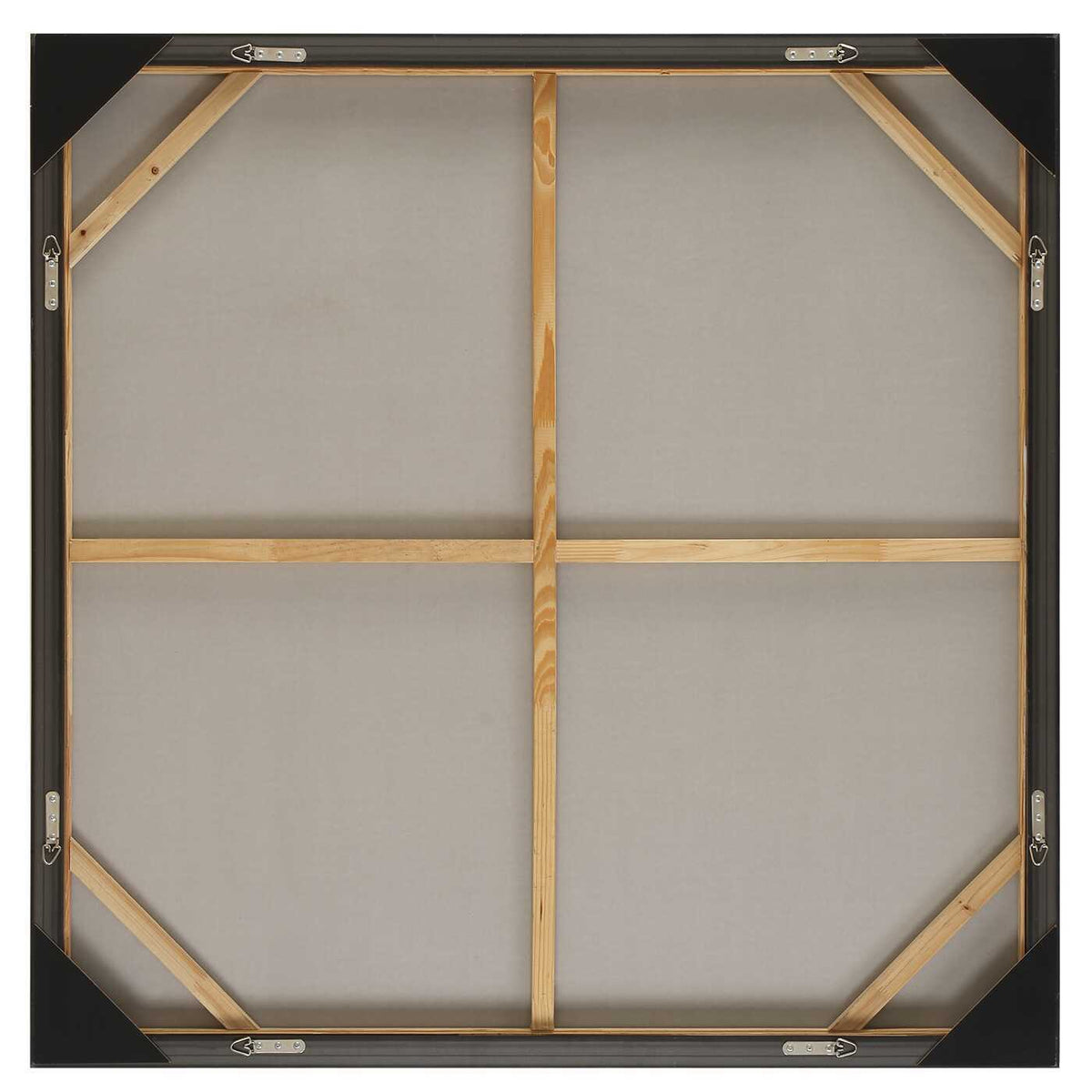 Burn - Hand Painted Canvas - Brown / Woodtone