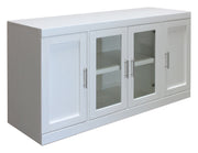Catalina - TV Console - Cottage White - R&R Furniture Gallery (Fountain Valley, CA)