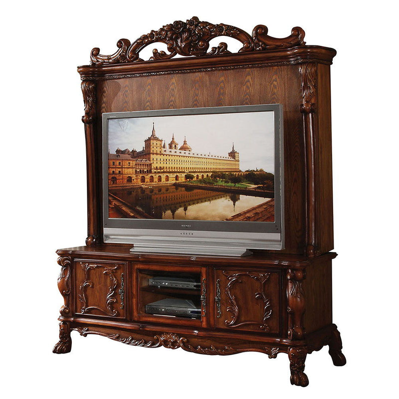 Dresden - 81" Entertainment Center - Cherry Oak - R&R Furniture Gallery (Fountain Valley, CA)
