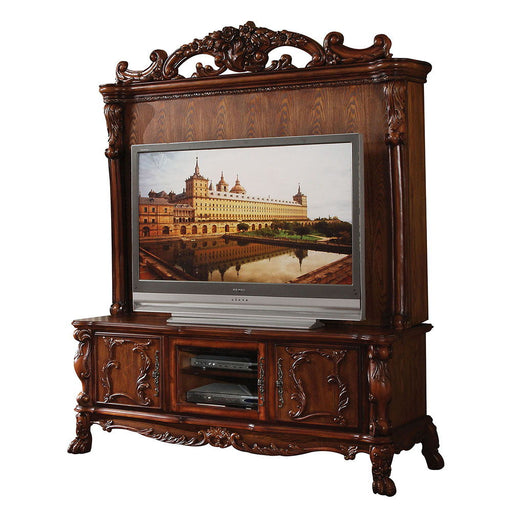 Dresden - 81" Entertainment Center - Cherry Oak - R&R Furniture Gallery (Fountain Valley, CA)