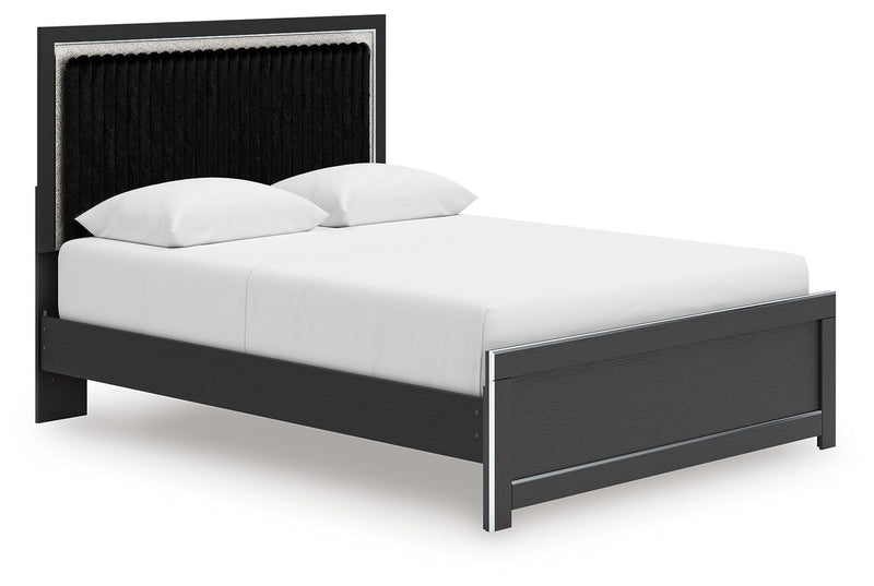Zuraleus - Upholstered Panel Platform Bed With Roll Slats - R&R Furniture Gallery (Fountain Valley, CA)