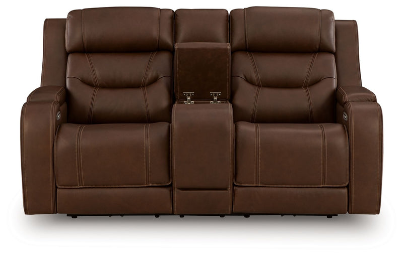 Knightington - Power Reclining Loveseat With Audio Seating - R&R Furniture Gallery (Fountain Valley, CA)