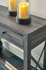 Freedan - Console Sofa Table - Grayish Brown - R&R Furniture Gallery (Fountain Valley, CA)