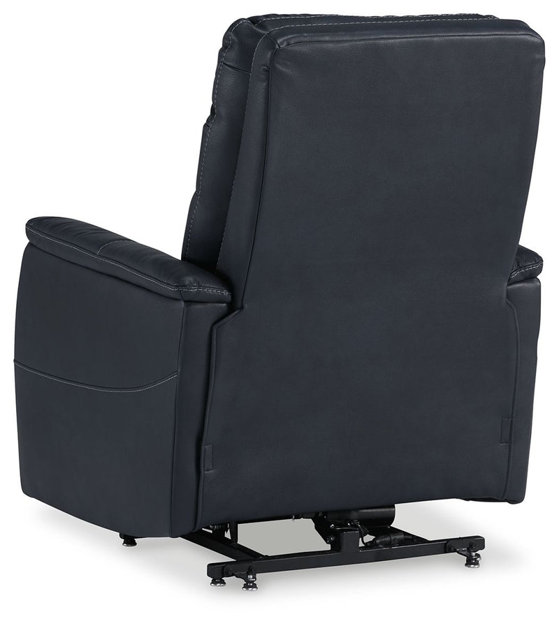 Strawbill - Power Lift Recliner - R&R Furniture Gallery (Fountain Valley, CA)