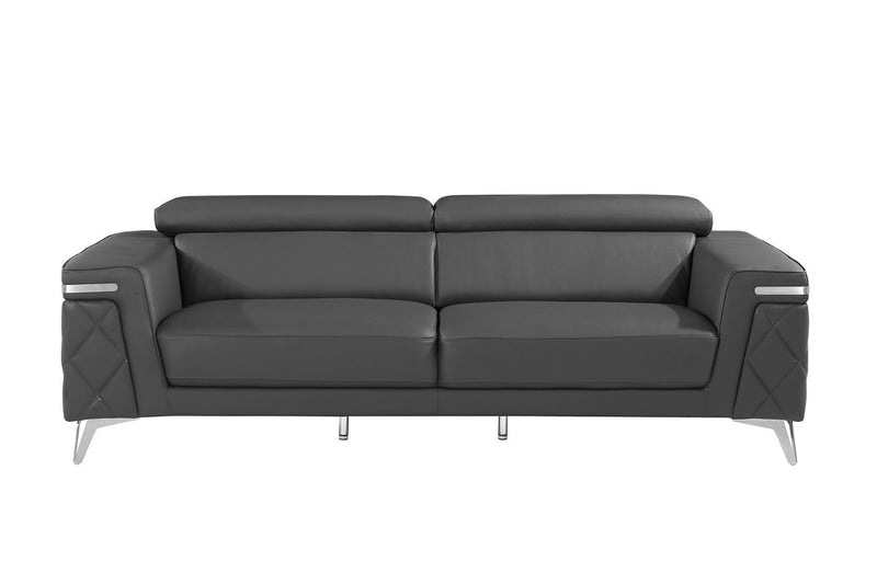 1140 - 3-Piece Sofa Set With Adjustable Headrest