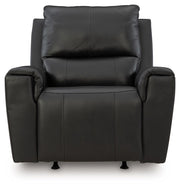 Glossmore - Rocker Recliner - Black - R&R Furniture Gallery (Fountain Valley, CA)