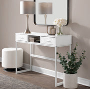 Lumi Source Lenuxe contemporary semi-gloss table lamp set, modern design with sleek semi-gloss finish, two stylish lamps for home decor.