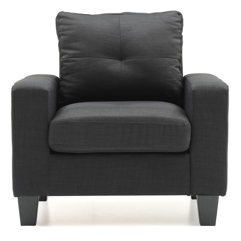 Glory Furniture accent club chair for relaxation with plush upholstery and stylish design, ideal for living room or lounge area.