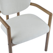 Upholstered Arm Dining Chairs (Set of 2) - R&R Furniture Gallery (Fountain Valley, CA)