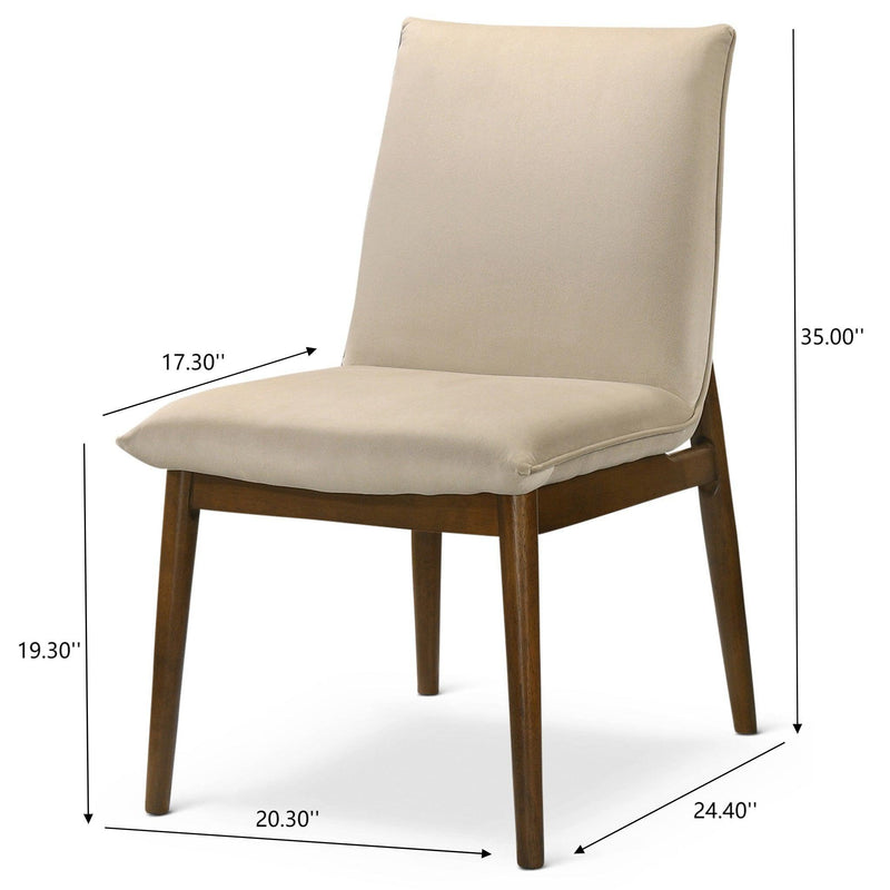 Monza - Contemporary Dining Chair (Set of 2) - R&R Furniture Gallery (Fountain Valley, CA)