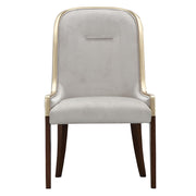 Houston - Dining Side Chair (Set of 2) - Porcini / Walnut - R&R Furniture Gallery (Fountain Valley, CA)